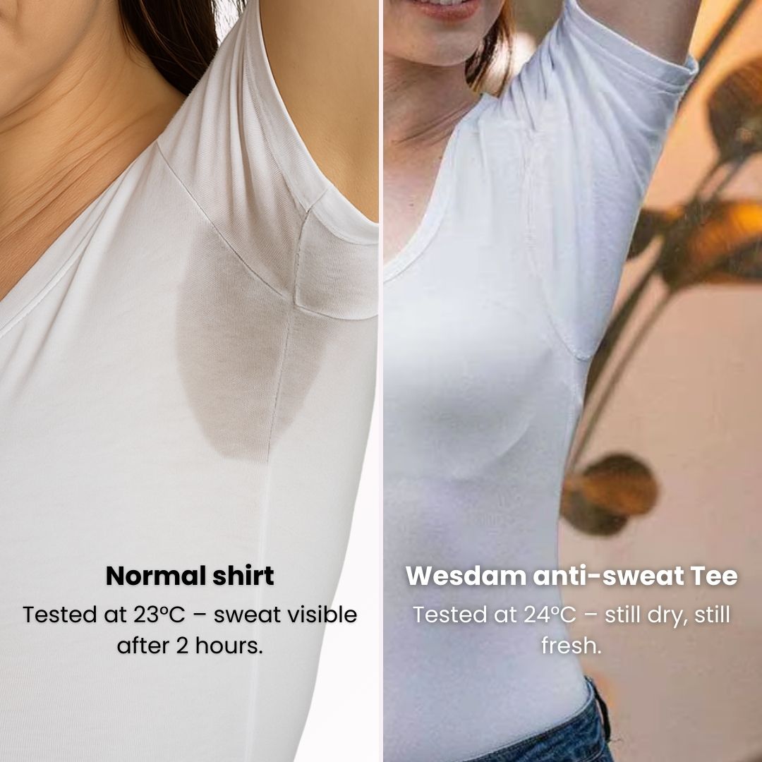 The sweat-free tee