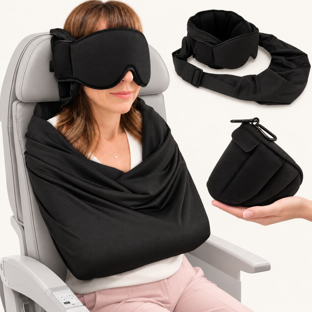 Airplane sleep support kit