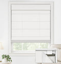 No-Drill Cordless Roman Shade – Up in 30 Seconds