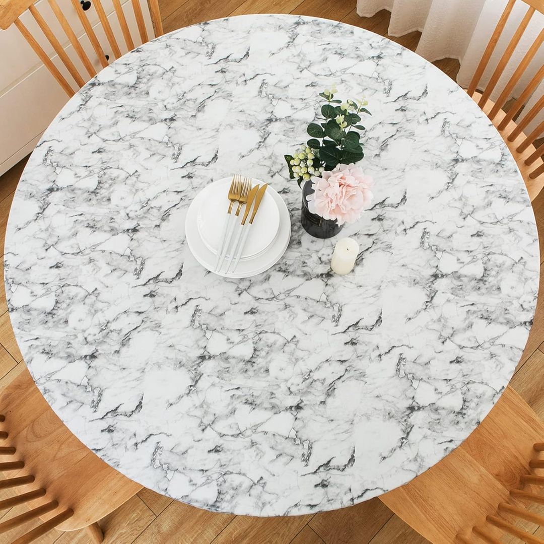 Fitted Round Table Cover