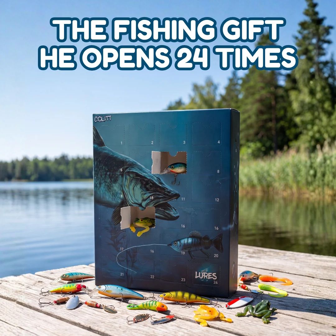24-Day Fishing Lure Advent Calendar