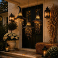 Lighted Witch Hat Hanging Chime