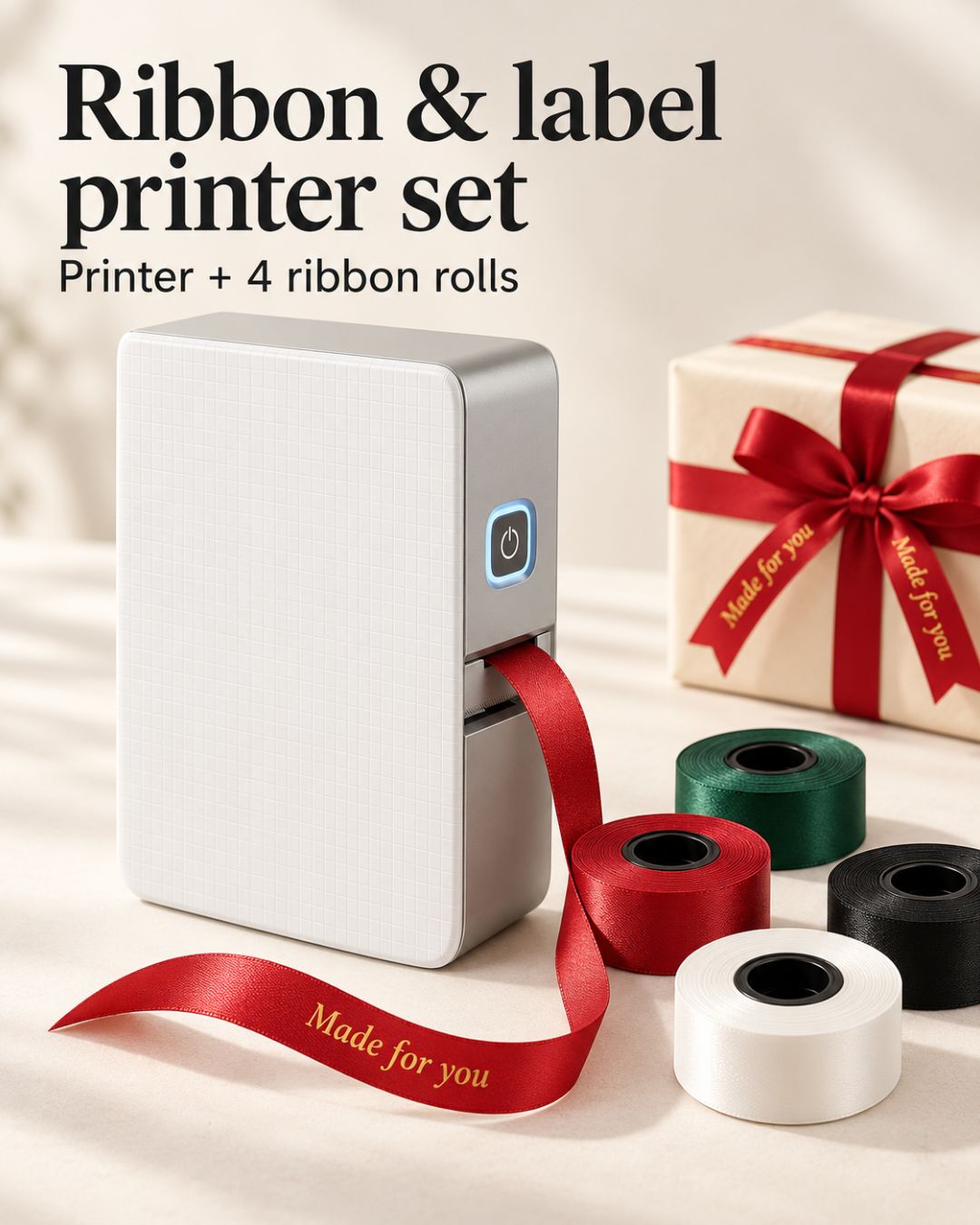 Personalized ribbon printer