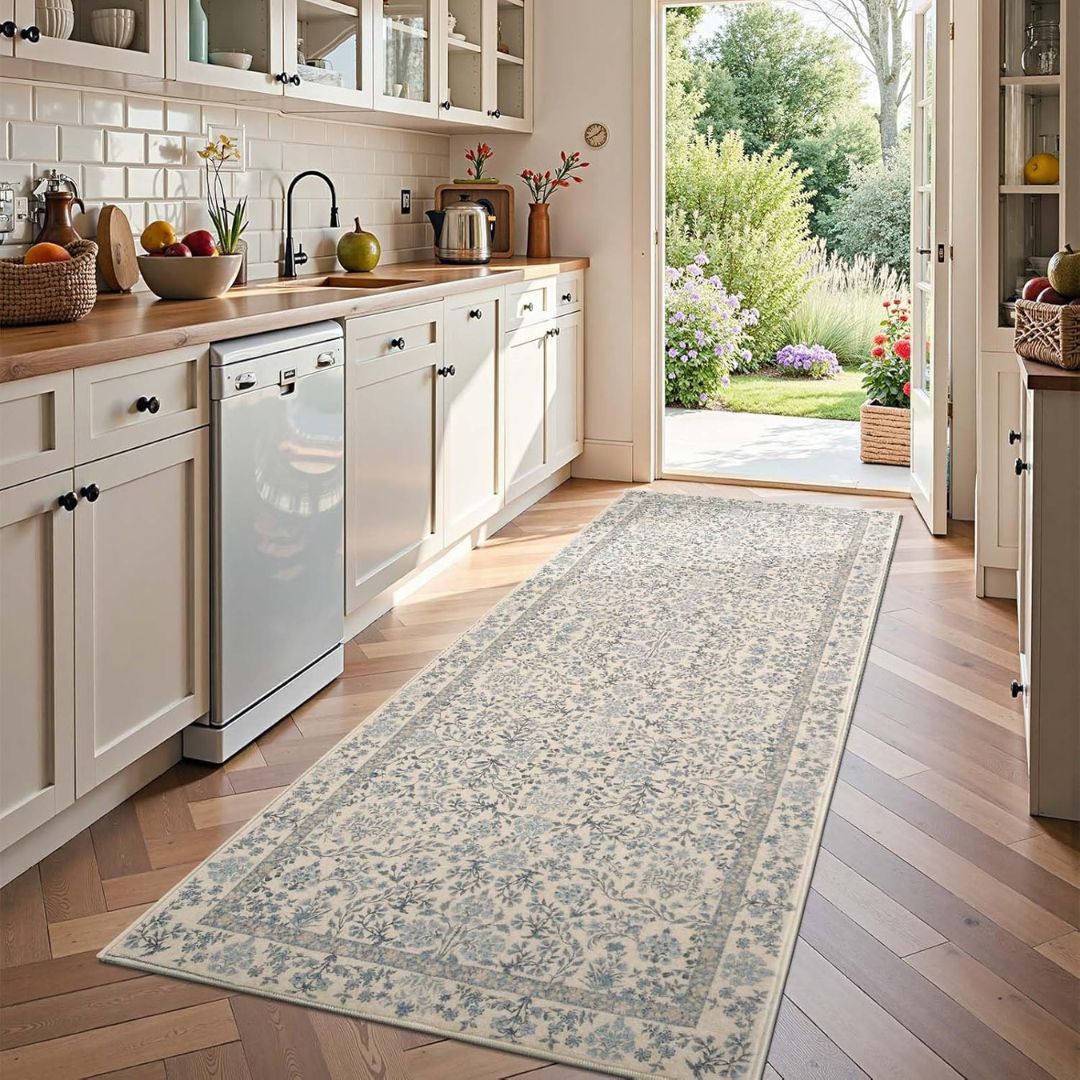 Washable Non Slip Runner Rug