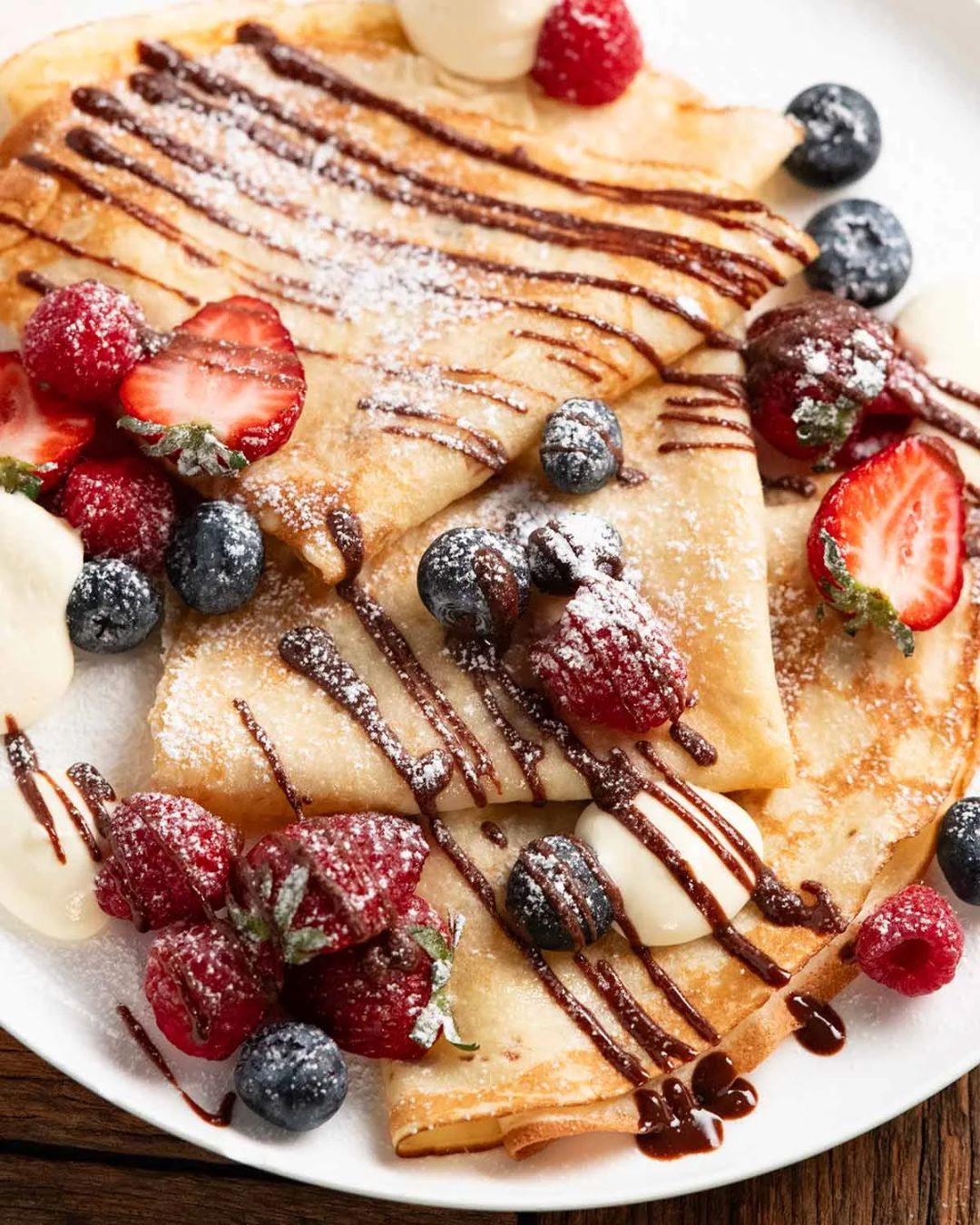Electric crepe maker - thin, even, and ready in seconds
