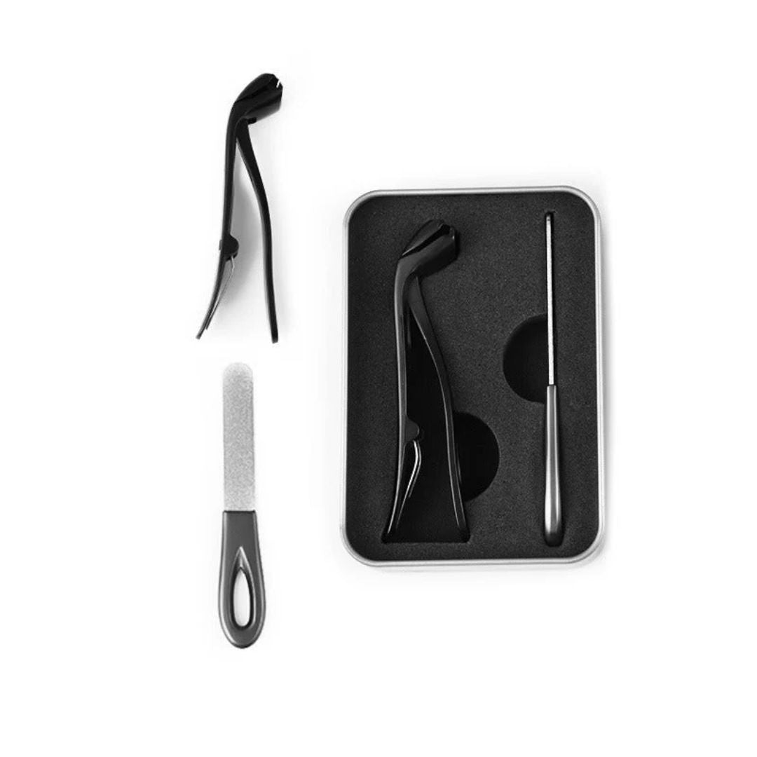Long-handle toenail clipper - easier reach, cleaner cuts