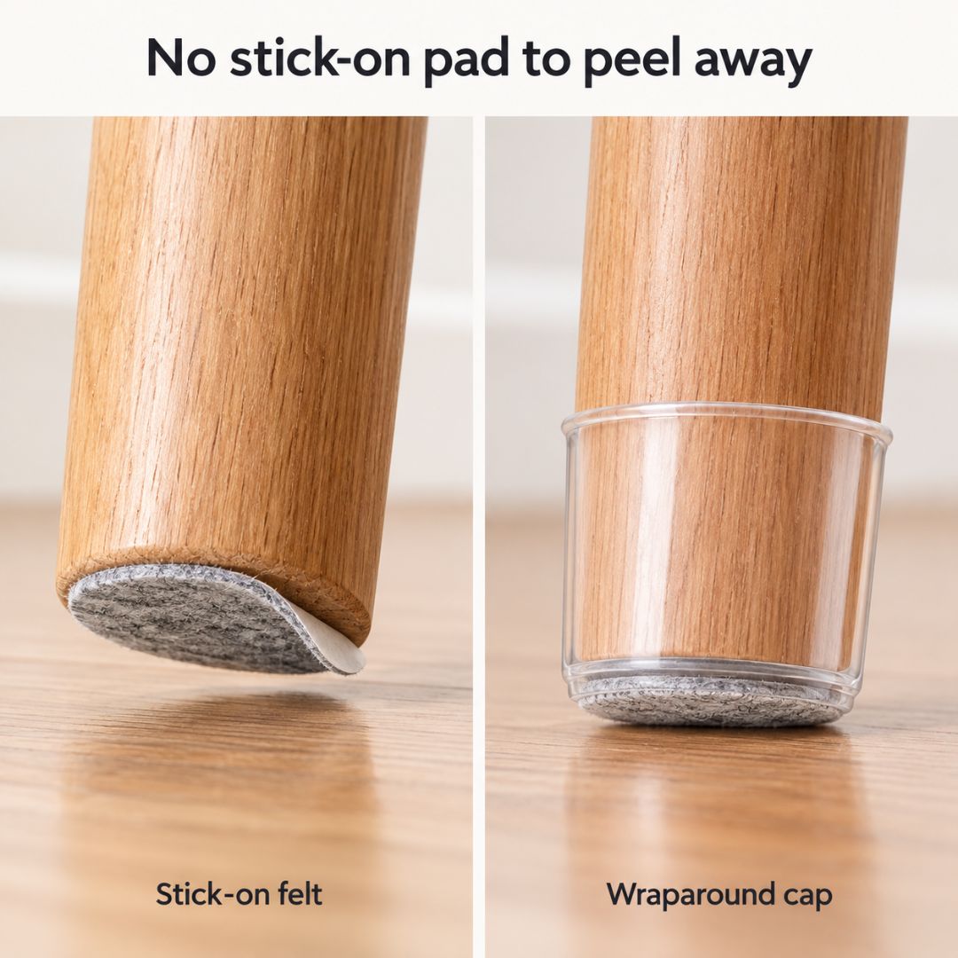 Chair leg floor protectors