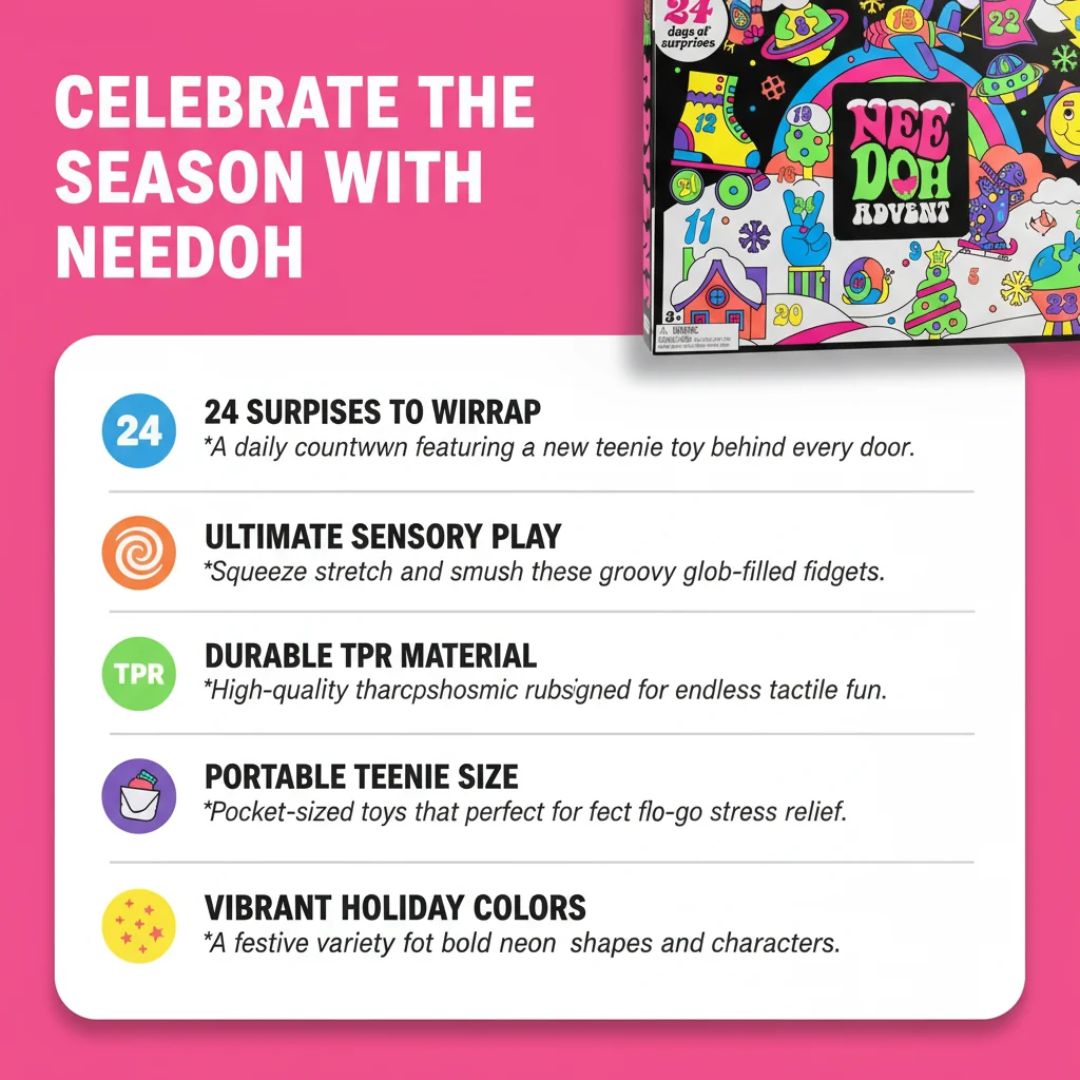 24-Day Squishy Advent Calendar