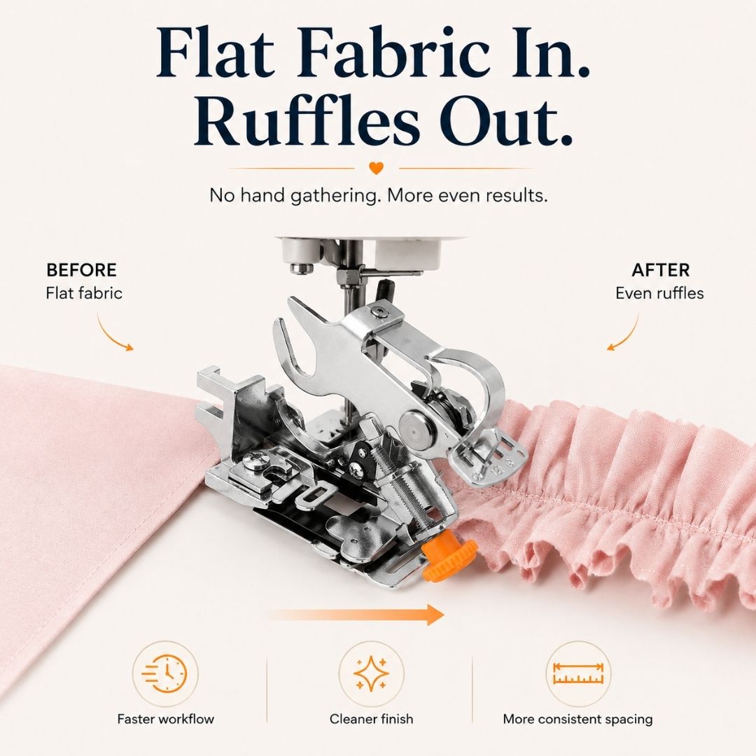 One-Step Ruffler Foot