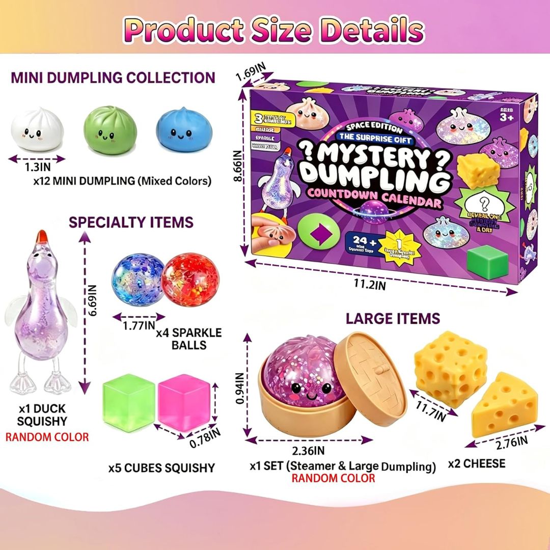 25-Day Squishy Advent Calendar