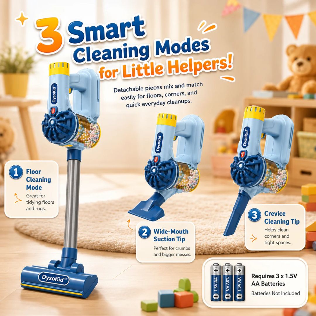 Little Helper Vacuum: Real Suction for Real Play