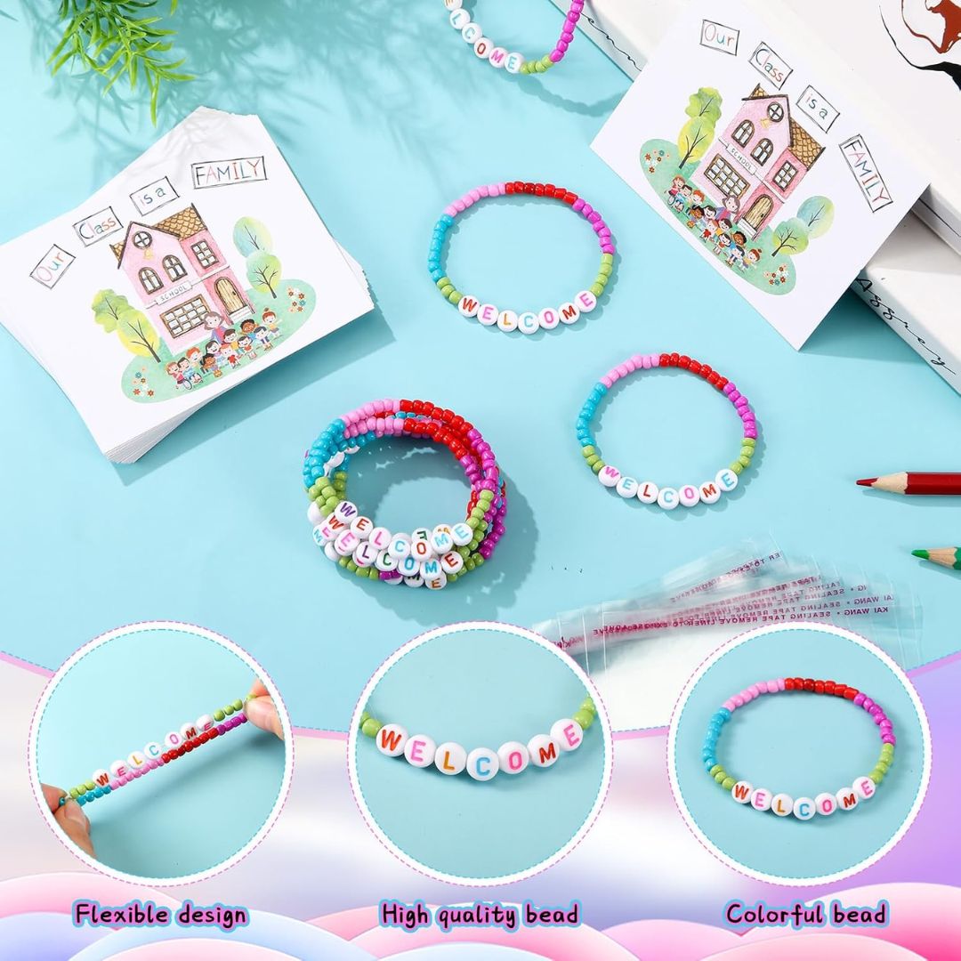 Our Class Is a Family Welcome Bracelet Set