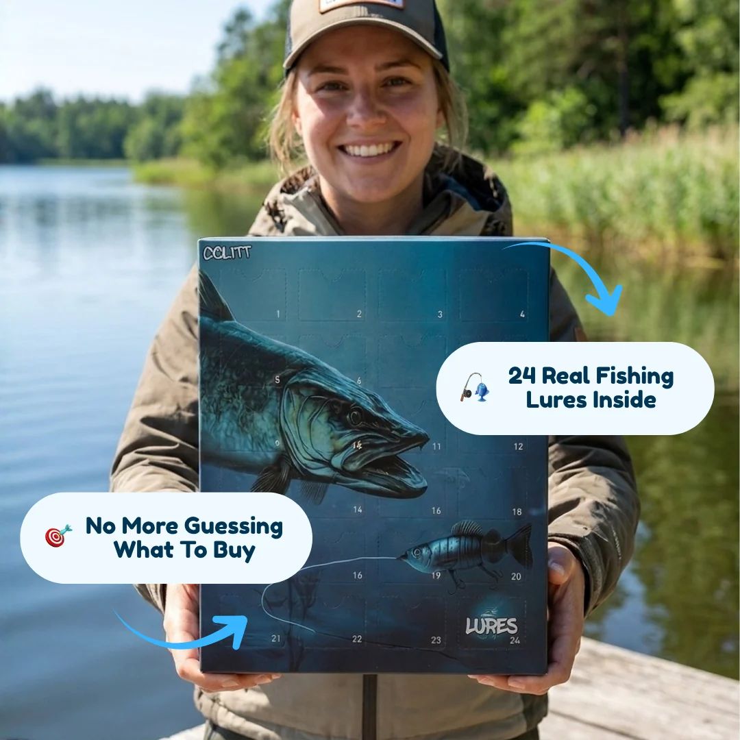 24-Day Fishing Lure Advent Calendar