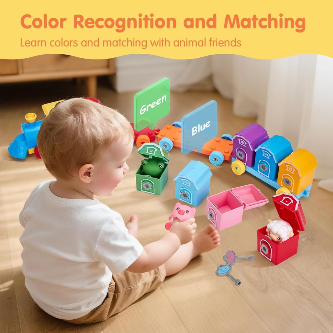 Toddler Farm Train Set