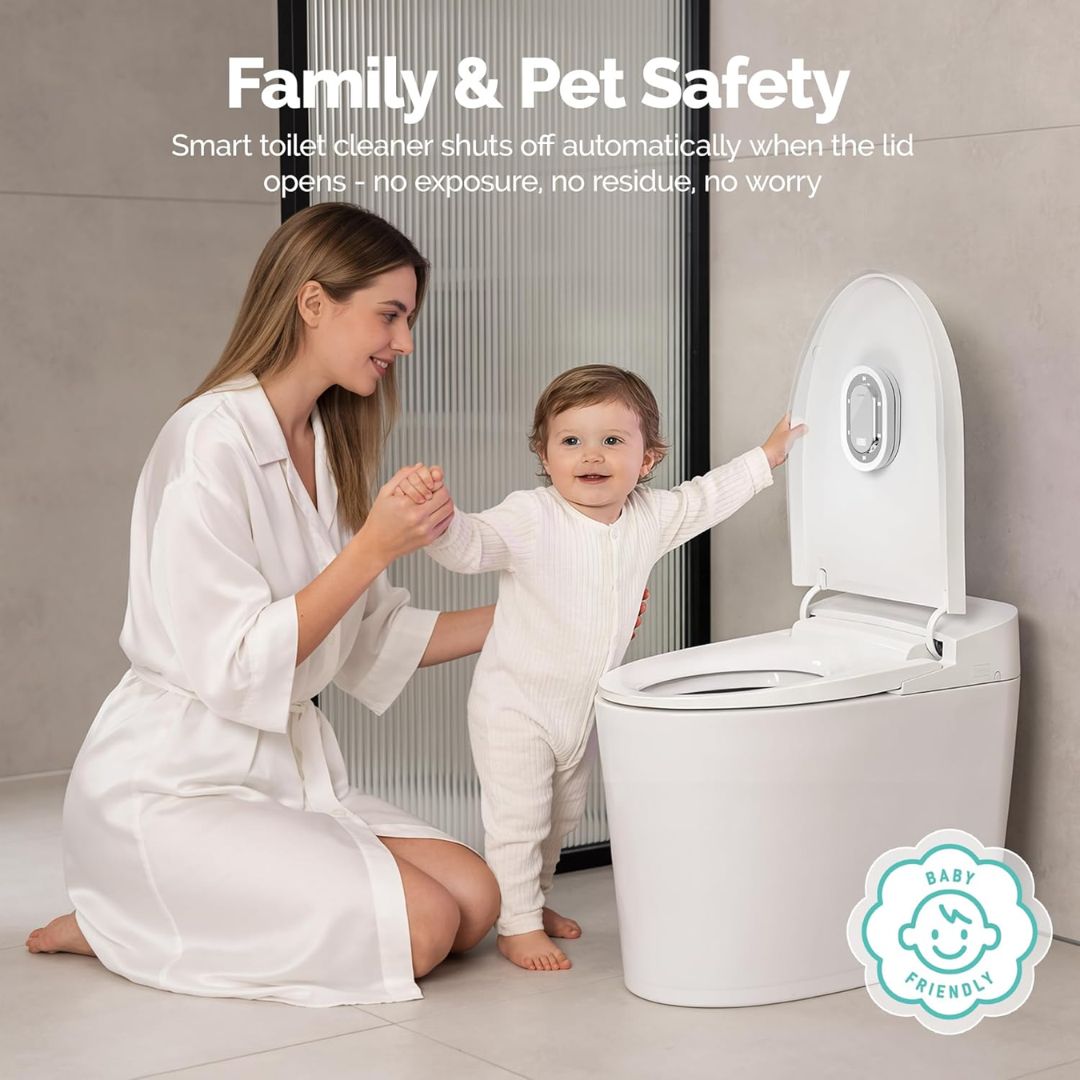 Smart Toilet UV-C Sanitizer – Automatic Odor Control After Each Use