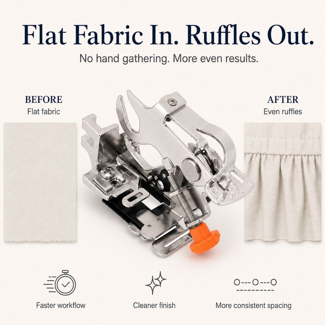 One-Step Ruffler Foot