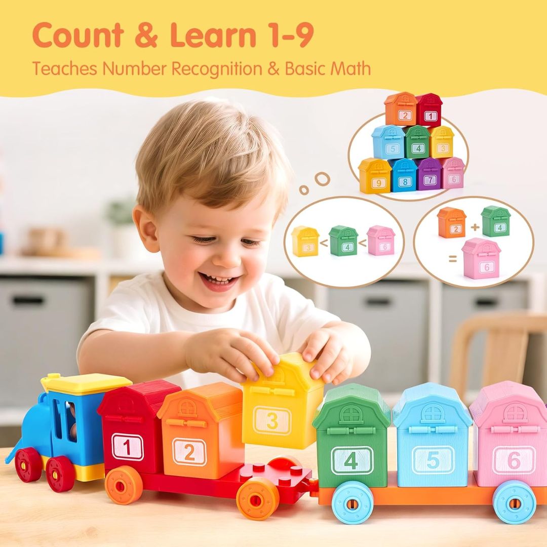 Toddler Farm Train Set