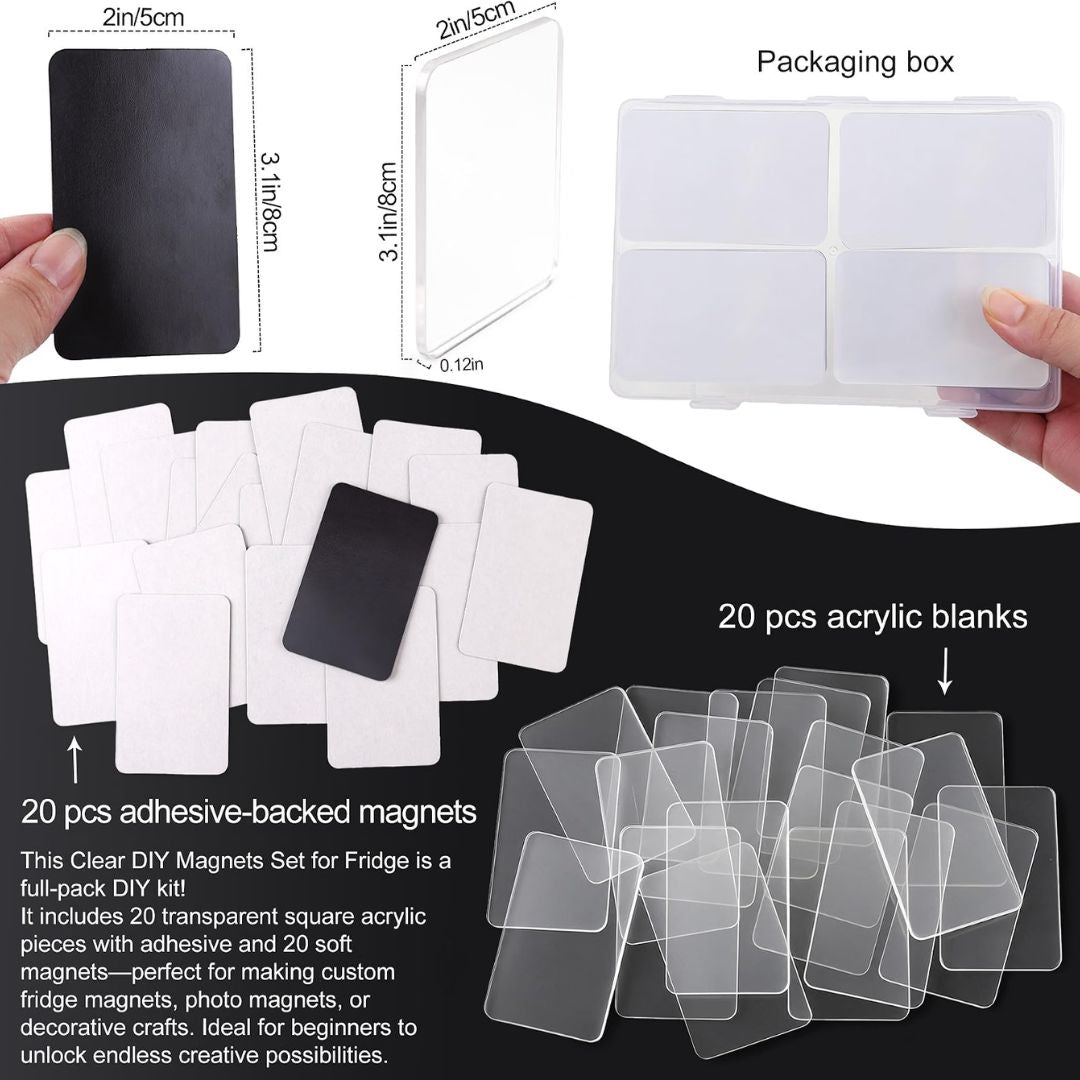 DIY Photo Magnet Kit | Turn Your Favorite Photos Into Magnets