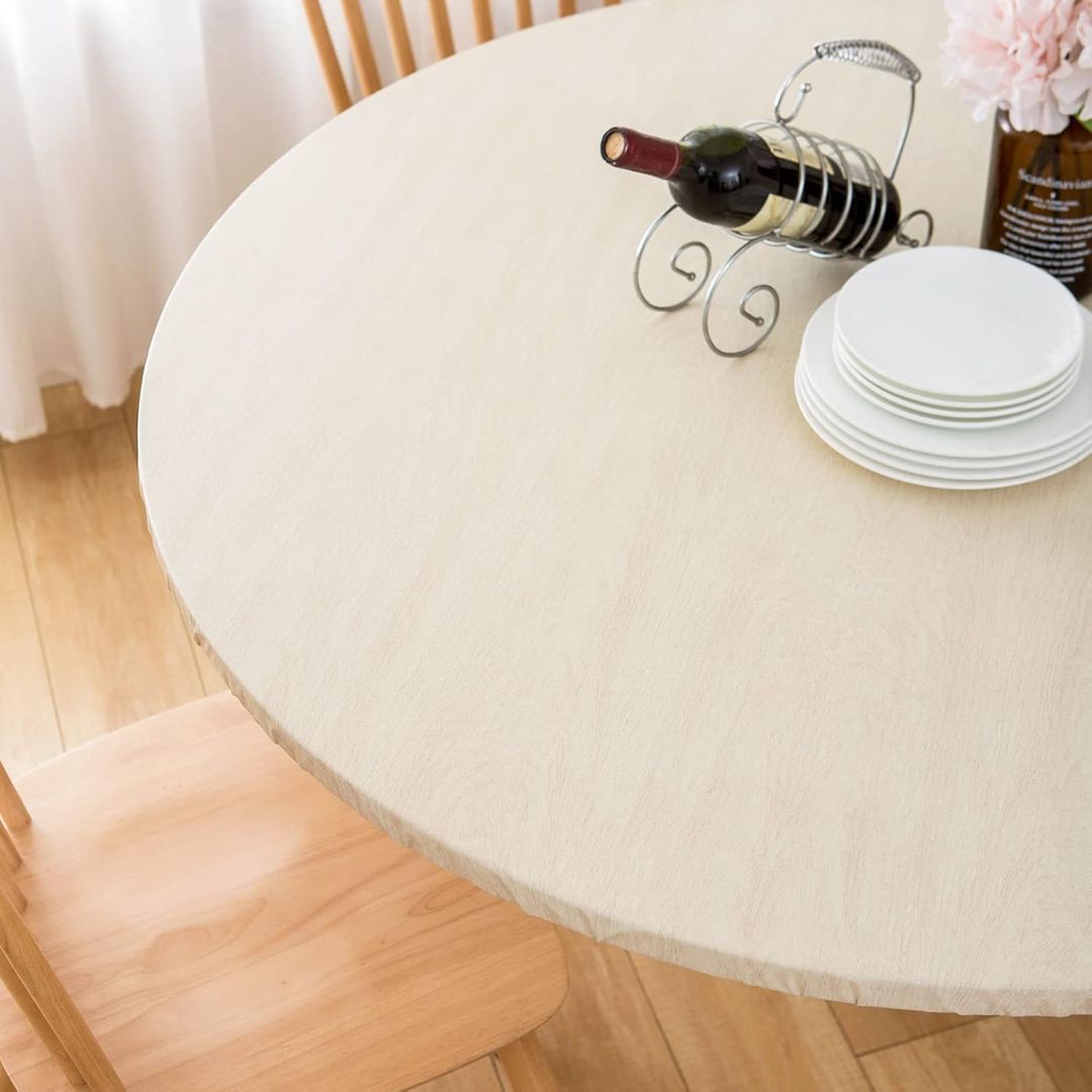 Fitted Round Table Cover