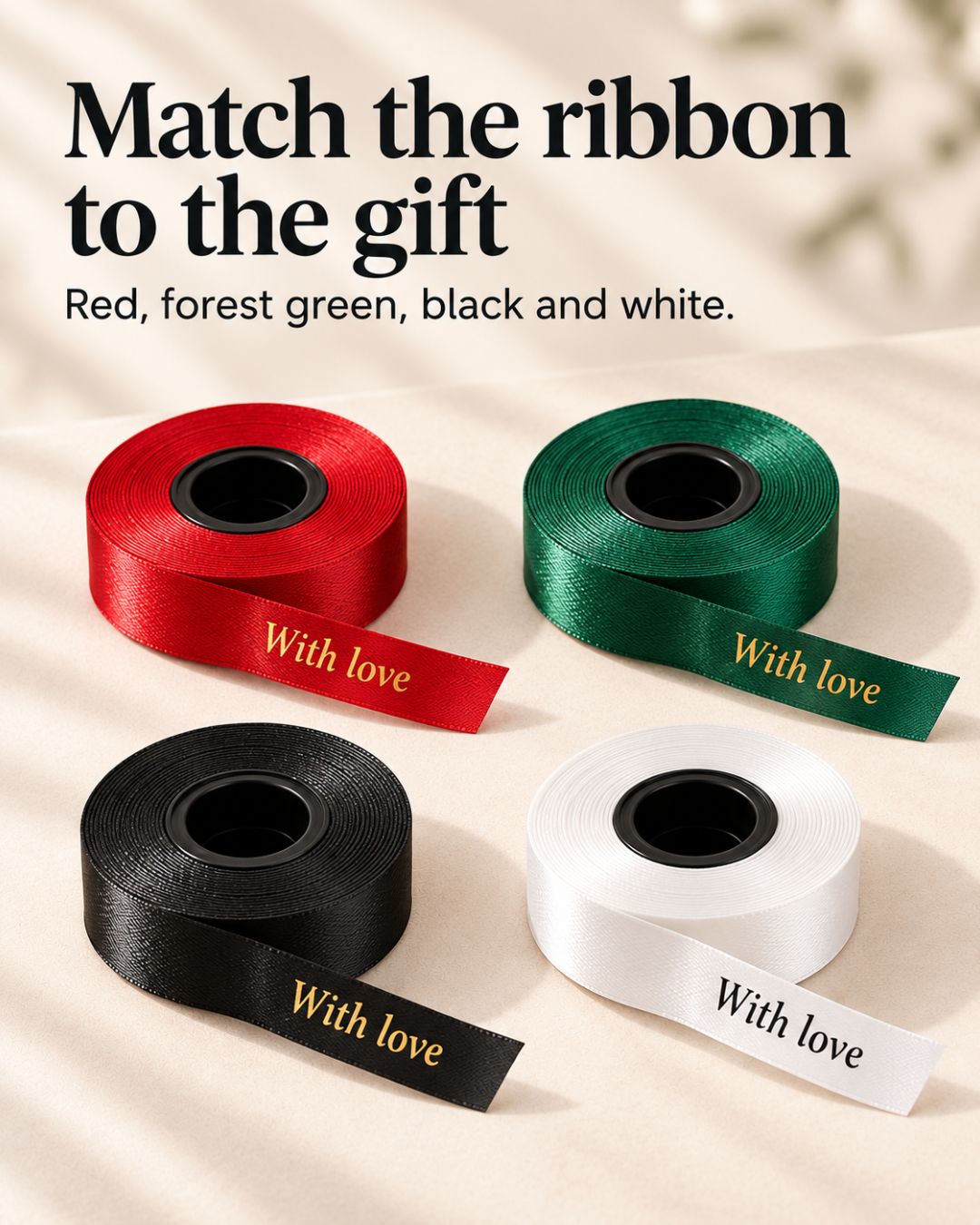 Personalized ribbon printer