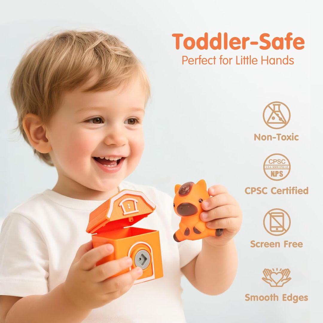 Toddler Farm Train Set