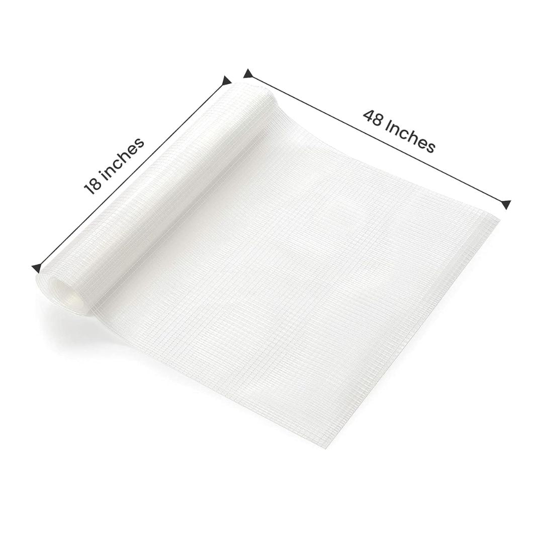 Zip-N-Fit Shelf Liner - Cut-Free Protection for Drawers and Shelves