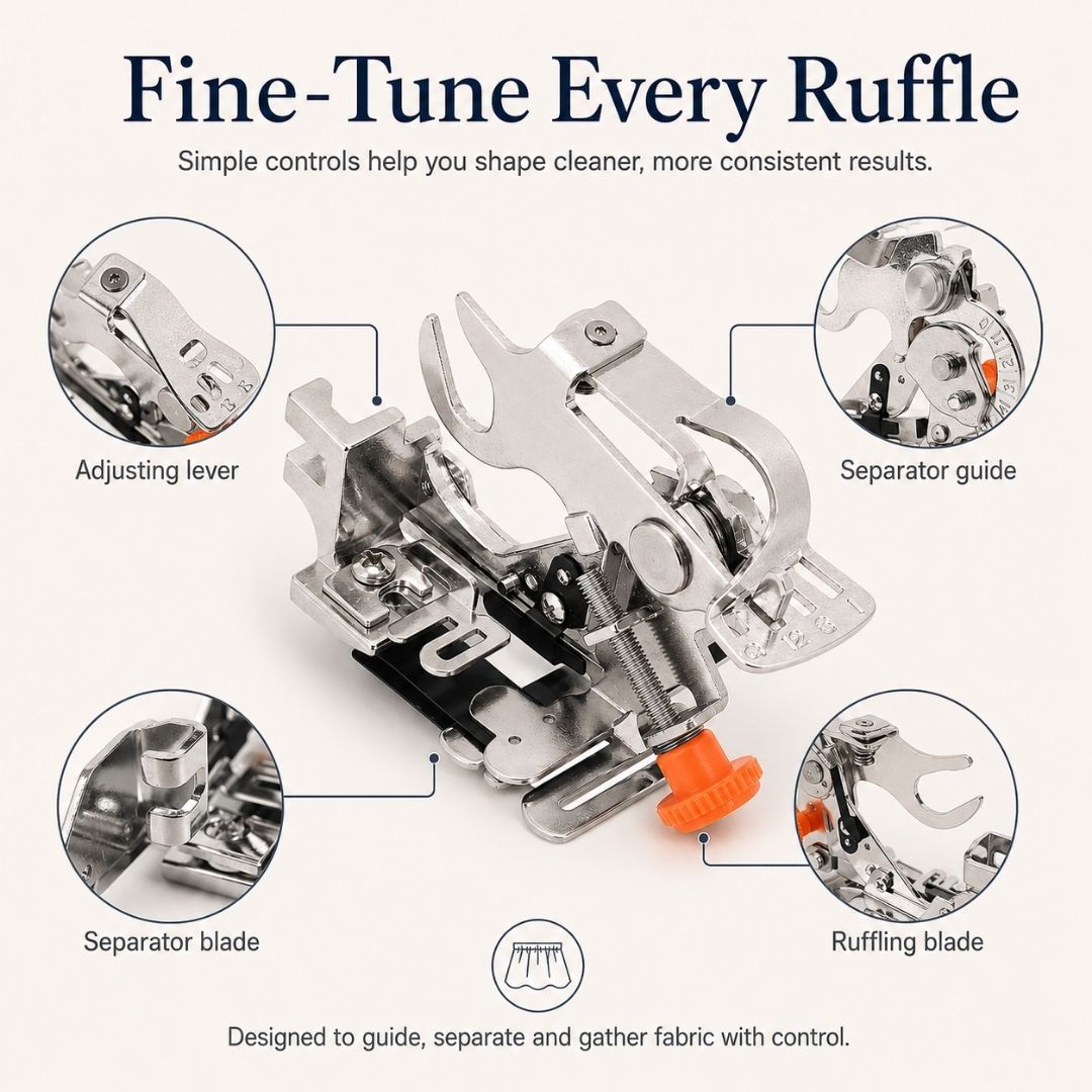 One-Step Ruffler Foot