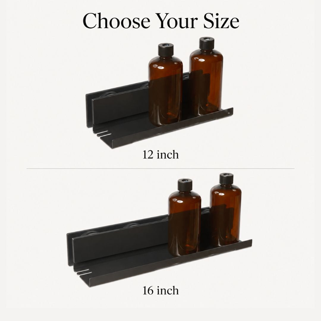 No-Drill Magnetic Shower Shelf