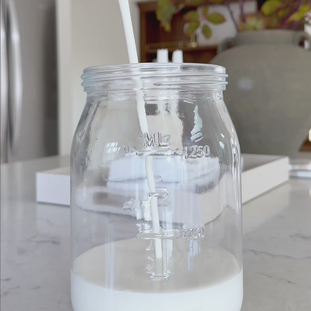 Glass Butter Churner – Make Real Butter by Hand